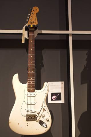 Jeff Beck Christie's auction photograph 2, courtesy of Jim Belmont