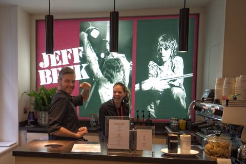 Jeff Beck Christie's auction photograph 28, courtesy of Jim Belmont
