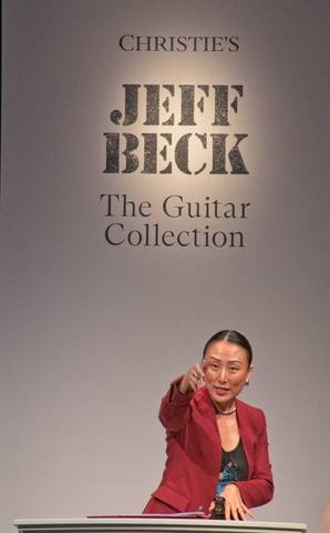 Jeff Beck Christie's auction photograph 29, courtesy of Jim Belmont