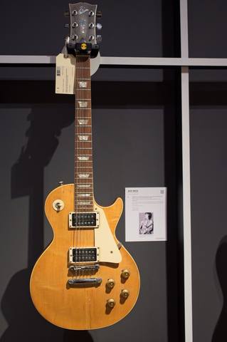 Jeff Beck Christie's auction photograph 37, courtesy of Jim Belmont