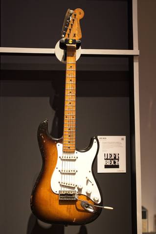 Jeff Beck Christie's auction photograph 47, courtesy of Jim Belmont