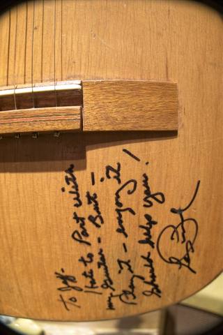 Jeff Beck Christie's auction photograph 50, courtesy of Jim Belmont
