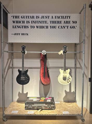 Jeff Beck Christie's auction photograph 63, courtesy of Jim Belmont