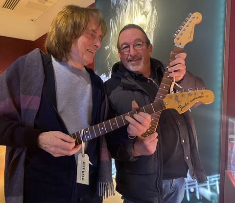 Jeff Beck Christie's auction photograph 97, courtesy of Jim Belmont