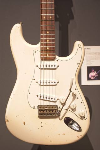 Jeff Beck Christie's auction photograph 101, courtesy of Jim Belmont