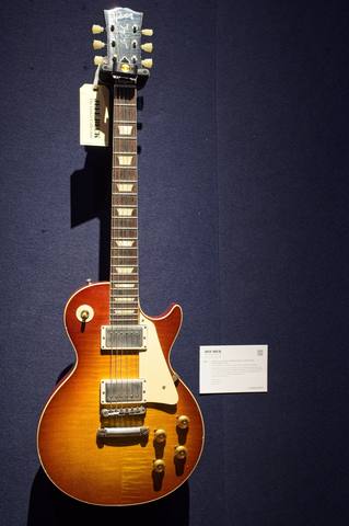 Jeff Beck Christie's auction photograph 102, courtesy of Jim Belmont