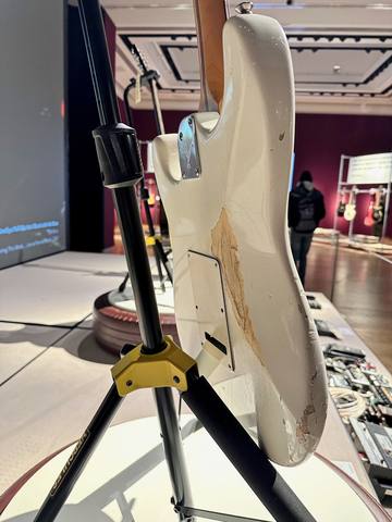 Jeff Beck Christie's auction photograph 104, courtesy of Jim Belmont