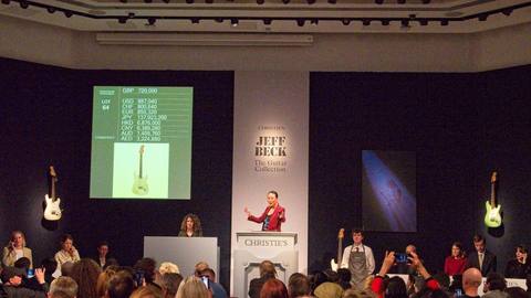 Jeff Beck Christie's auction photograph 108, courtesy of Jim Belmont