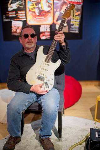 Jeff Beck Christie's auction photograph 130, courtesy of Jim Belmont
