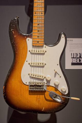 Jeff Beck Christie's auction photograph 135, courtesy of Jim Belmont