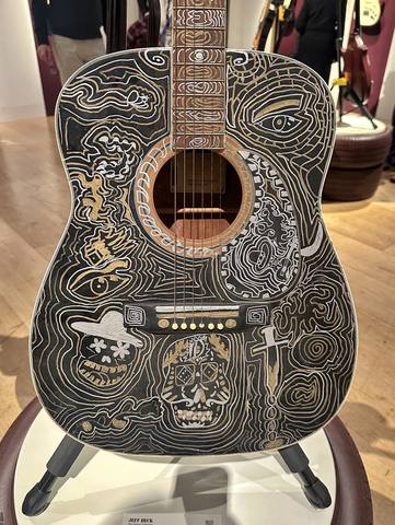 Jeff Beck Christie's auction photograph 157, courtesy of Jim Belmont