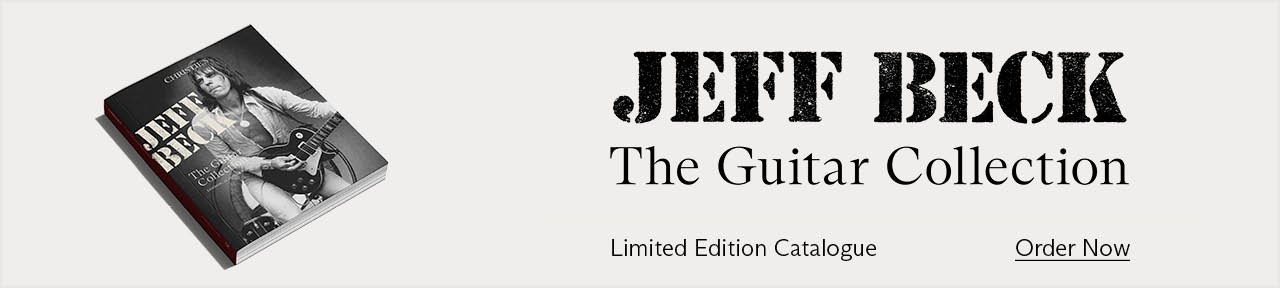 Limited-edition Christie's Jeff Beck auction catalogue